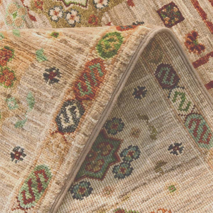 Detail image of 2' 9 x 8' 4 Hand Knotted Ariana Ziegler Runner Rug