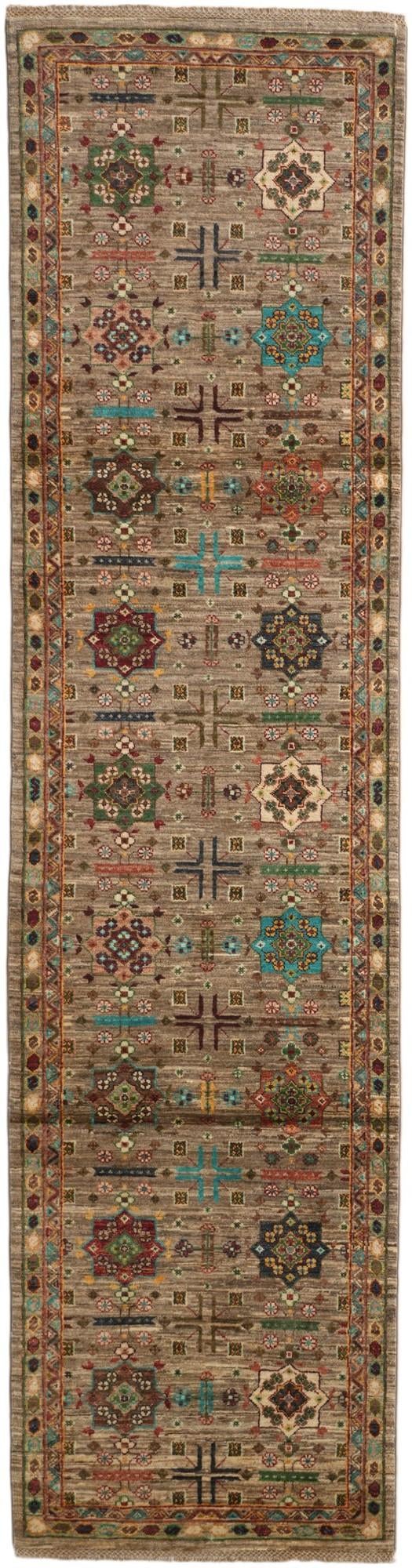 2' 7 x 10' 2 Hand Knotted Ariana Ziegler Runner Rug