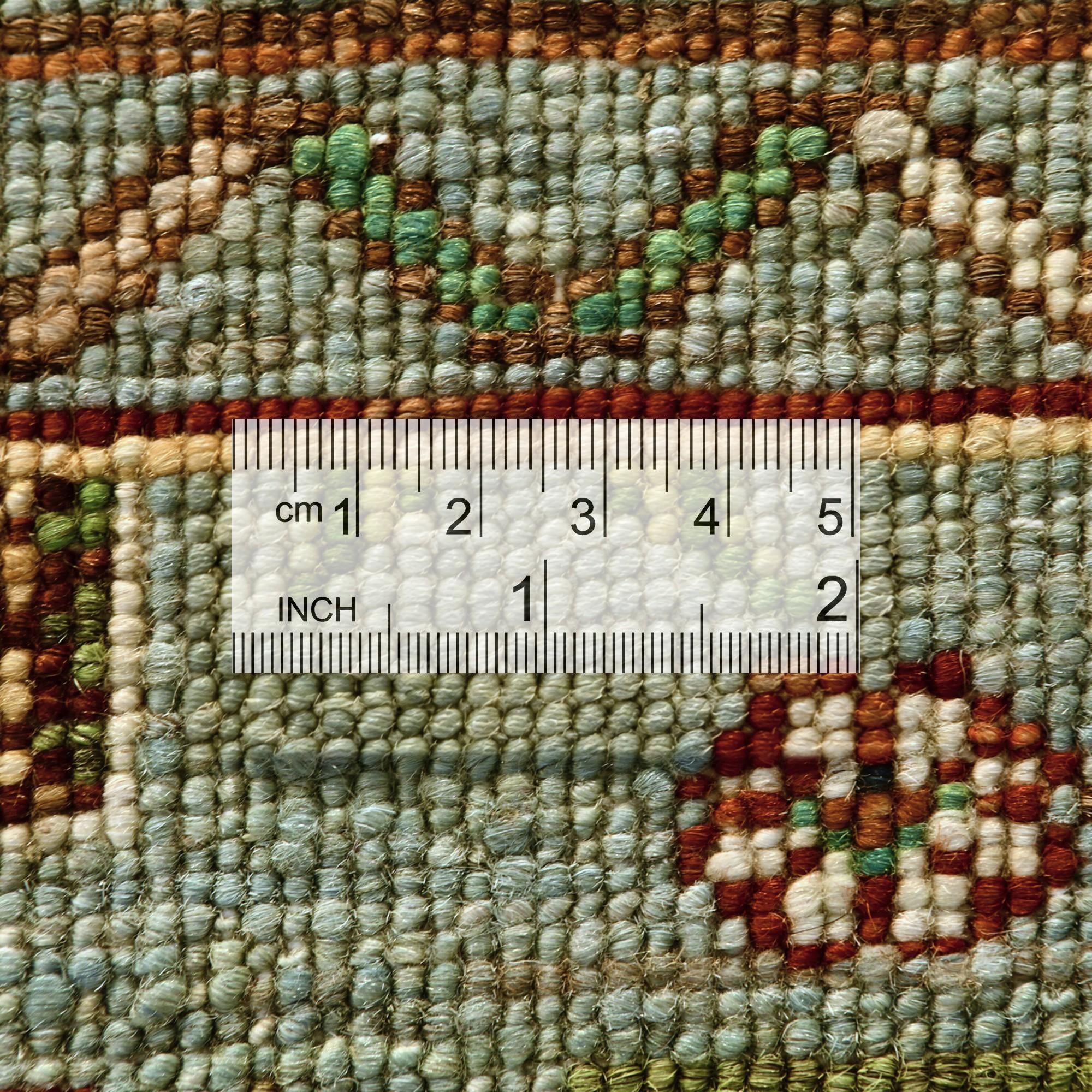 85cm x 305cm Hand Knotted Ariana Ziegler Runner Rug