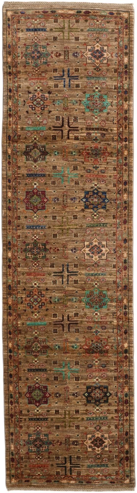 2' 9 x 10' Hand Knotted Ariana Ziegler Runner Rug