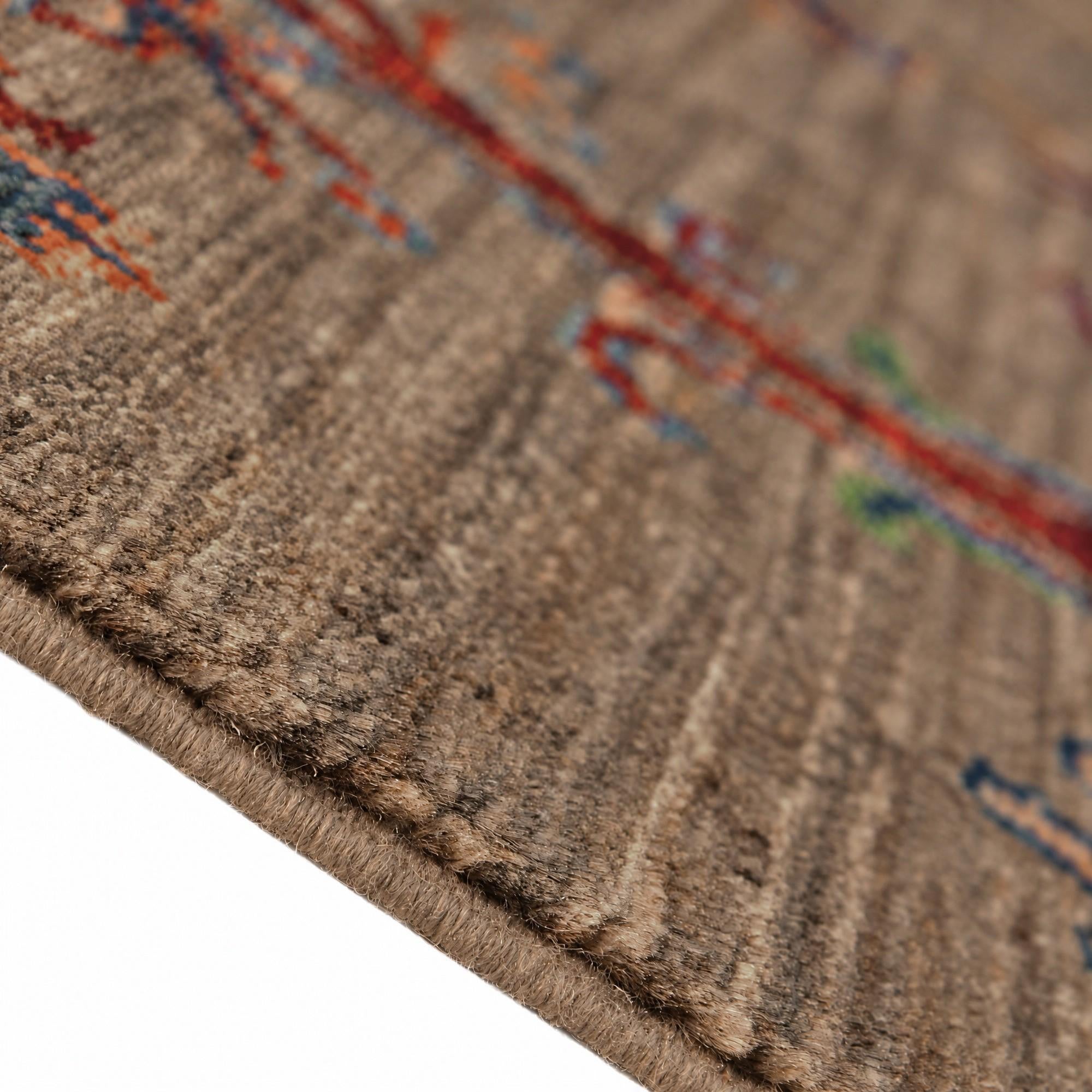 80cm x 300cm Hand Knotted Ariana Ziegler Runner Rug