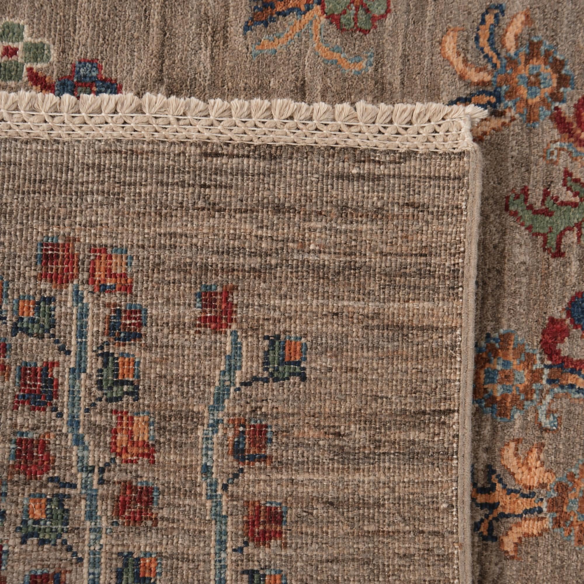 80cm x 300cm Hand Knotted Ariana Ziegler Runner Rug