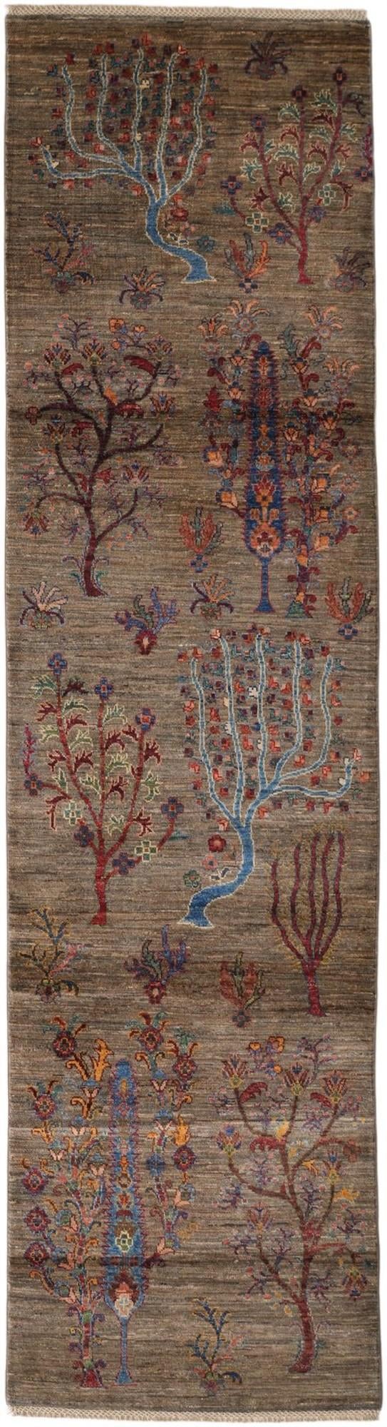 2' 8 x 9' 11 Hand Knotted Ariana Ziegler Runner Rug