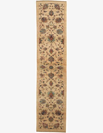 2' 9 x 11' 9 Hand Knotted Ariana Ziegler Runner Rug