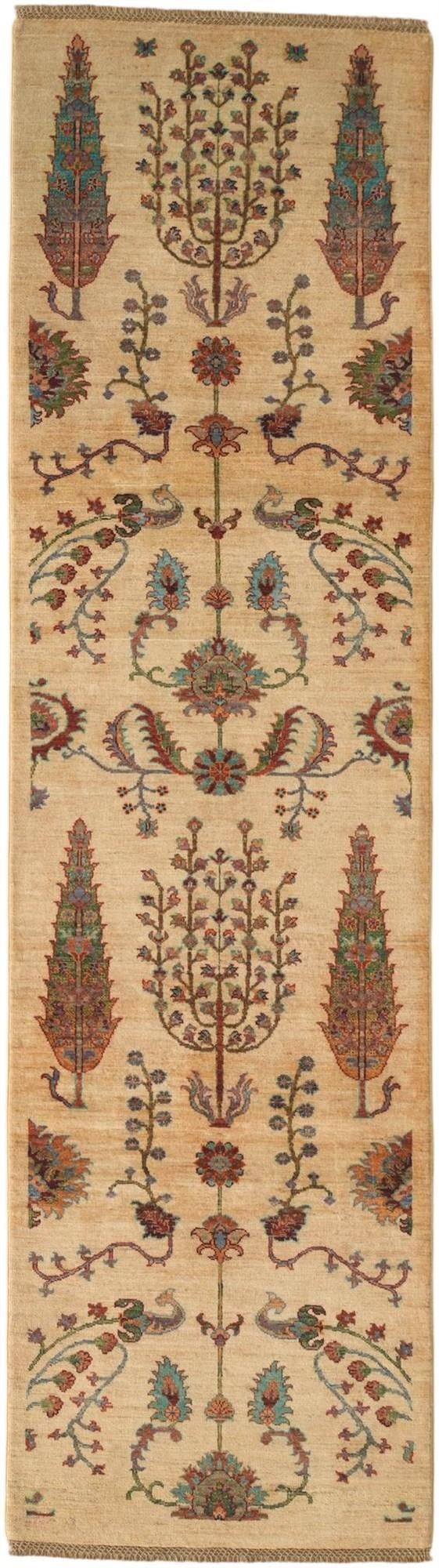 2' 9 x 10' 1 Hand Knotted Ariana Ziegler Runner Rug