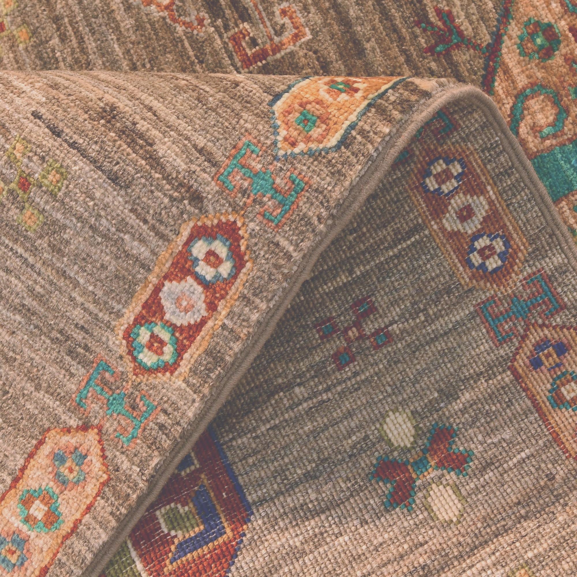 2' 9 x 6' 7 Hand Knotted Ariana Ziegler Runner Rug