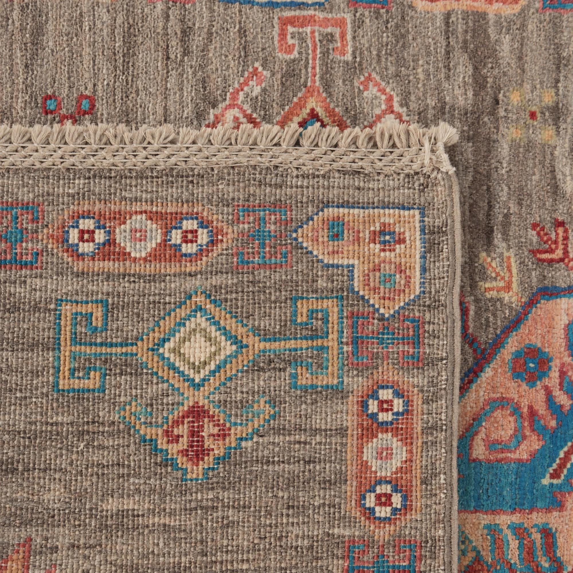 85cm x 200cm Hand Knotted Ariana Ziegler Runner Rug