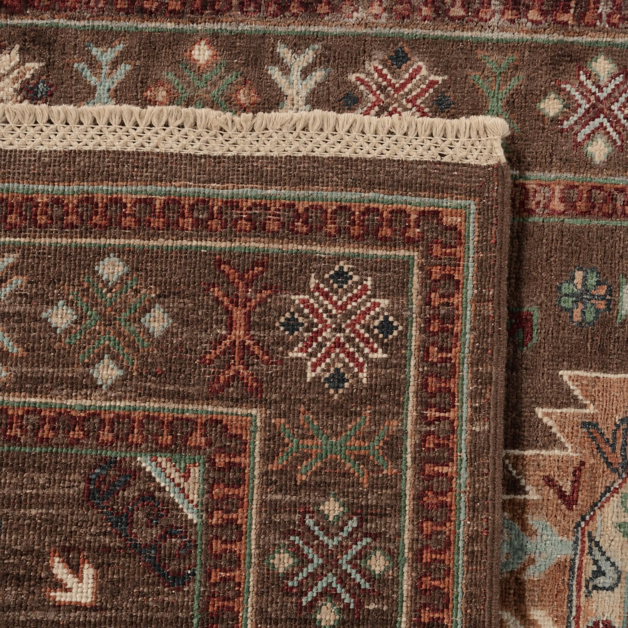 85cm x 300cm Hand Knotted Ariana Ziegler Runner Rug