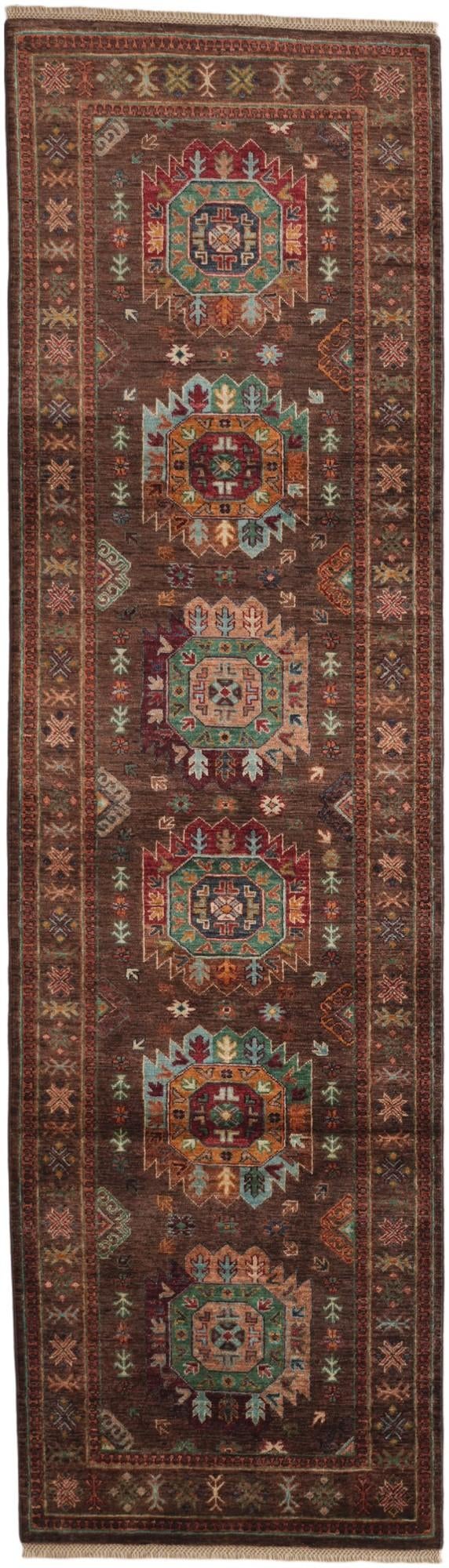 2' 9 x 9' 11 Hand Knotted Ariana Ziegler Runner Rug