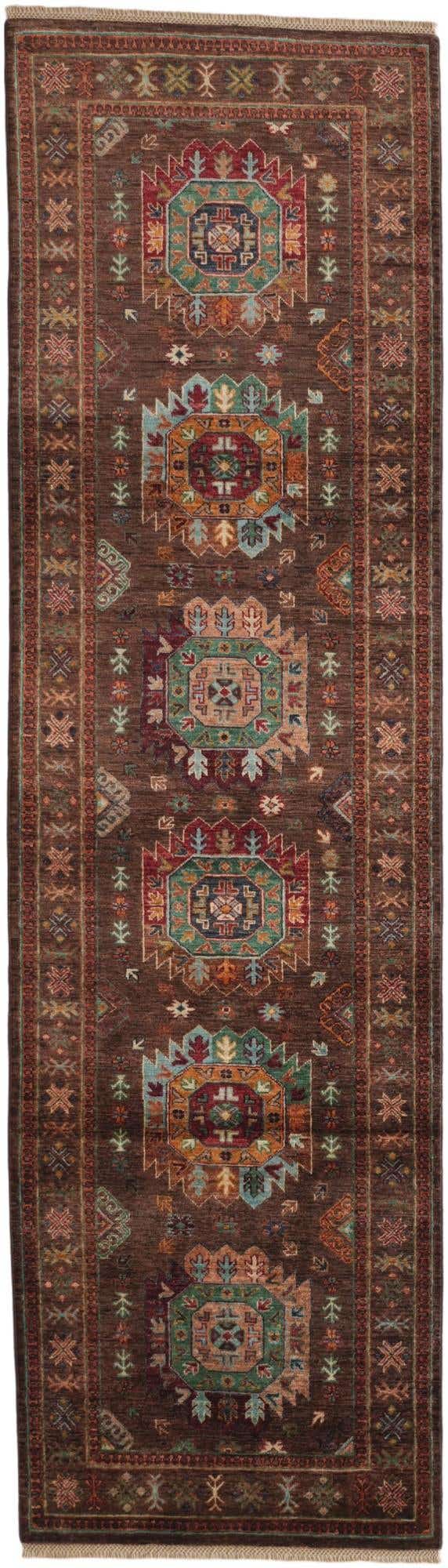 2' 9 x 9' 11 Hand Knotted Ariana Ziegler Runner Rug
