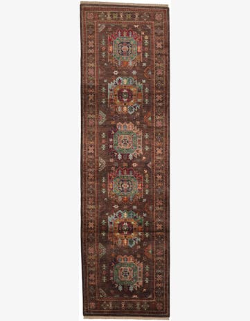 2' 9 x 9' 11 Hand Knotted Ariana Ziegler Runner Rug