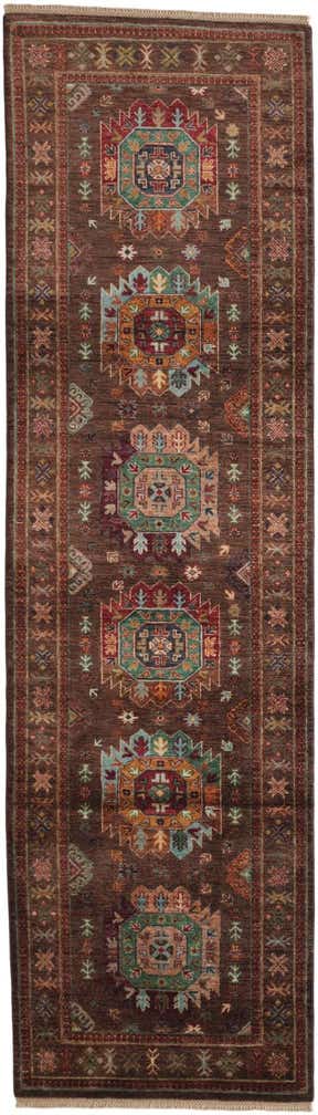 2' 9 x 9' 11 Hand Knotted Ariana Ziegler Runner Rug