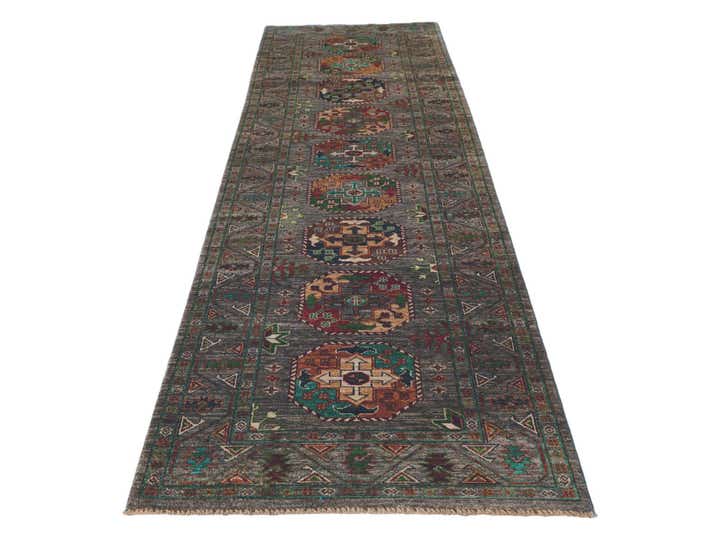 2' 9 x 10' 4 Hand Knotted Ariana Ziegler Runner Rug