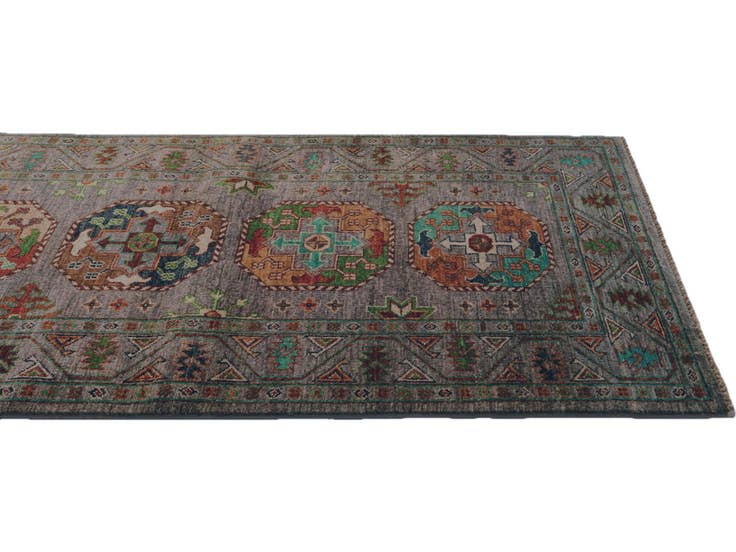 Detail image of 2' 9 x 10' 4 Hand Knotted Ariana Ziegler Runner Rug