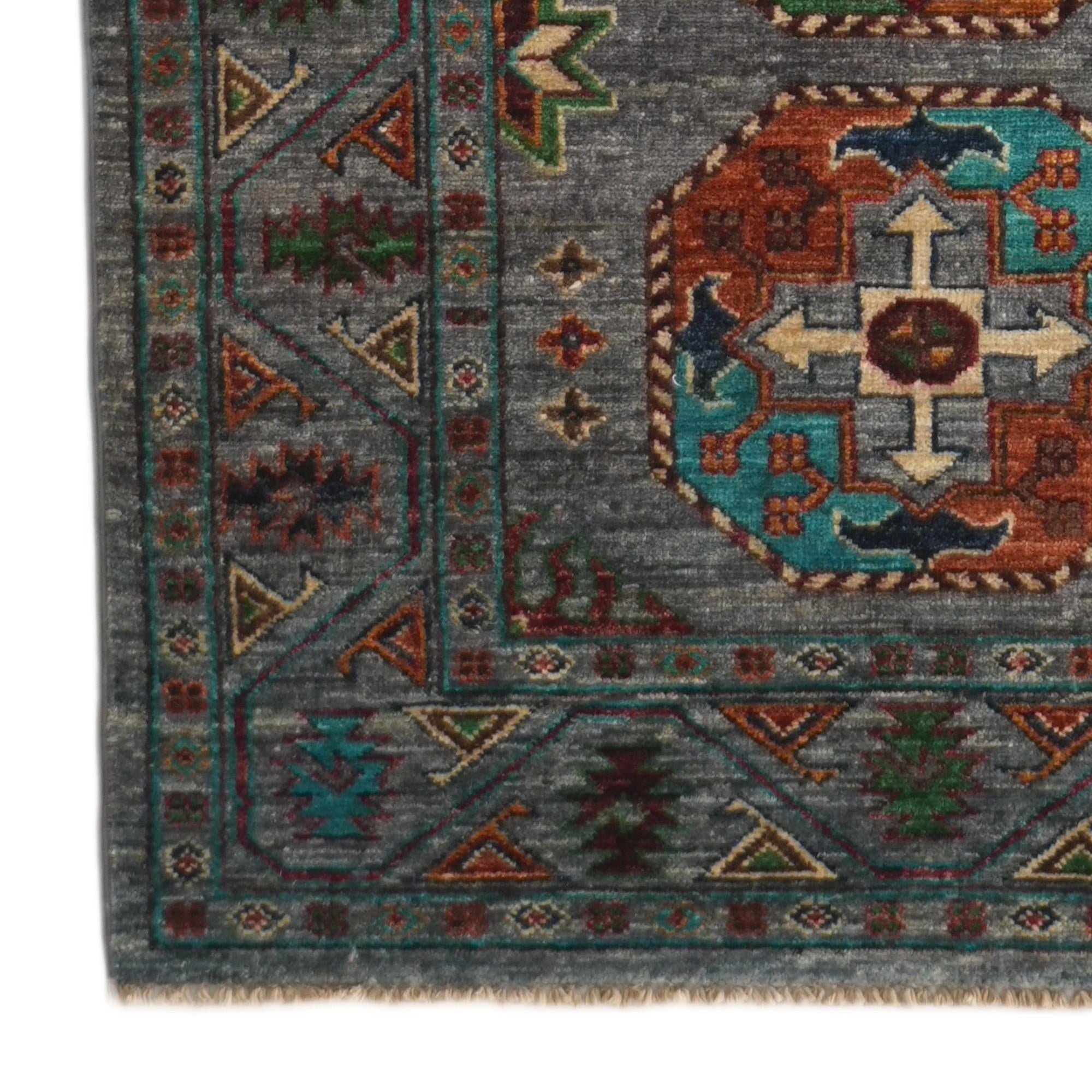 2' 9 x 10' 4 Hand Knotted Ariana Ziegler Runner Rug