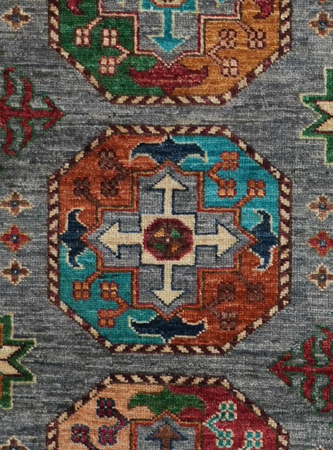 2' 9 x 10' 4 Hand Knotted Ariana Ziegler Runner Rug
