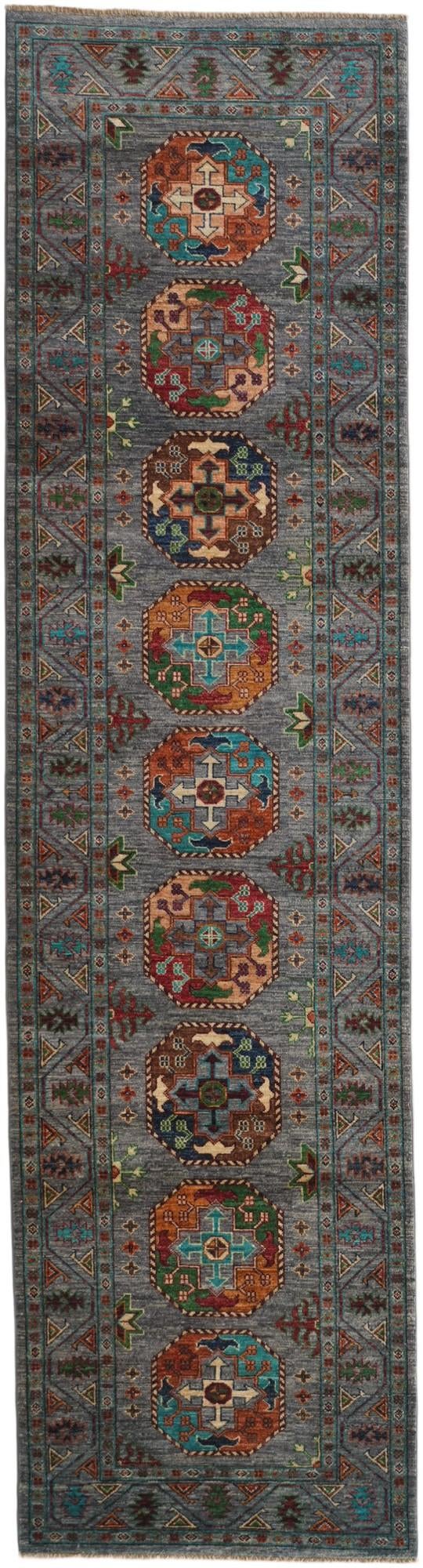 2' 9 x 10' 4 Hand Knotted Ariana Ziegler Runner Rug