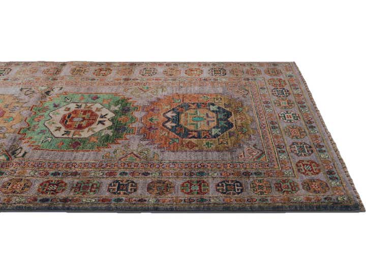 2' 9 x 8' 8 Hand Knotted Ariana Ziegler Runner Rug