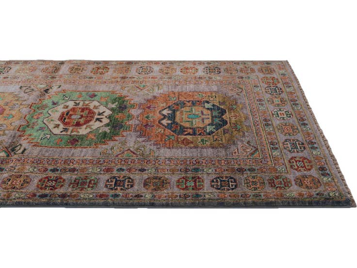 Detail image of 2' 9 x 8' 8 Hand Knotted Ariana Ziegler Runner Rug