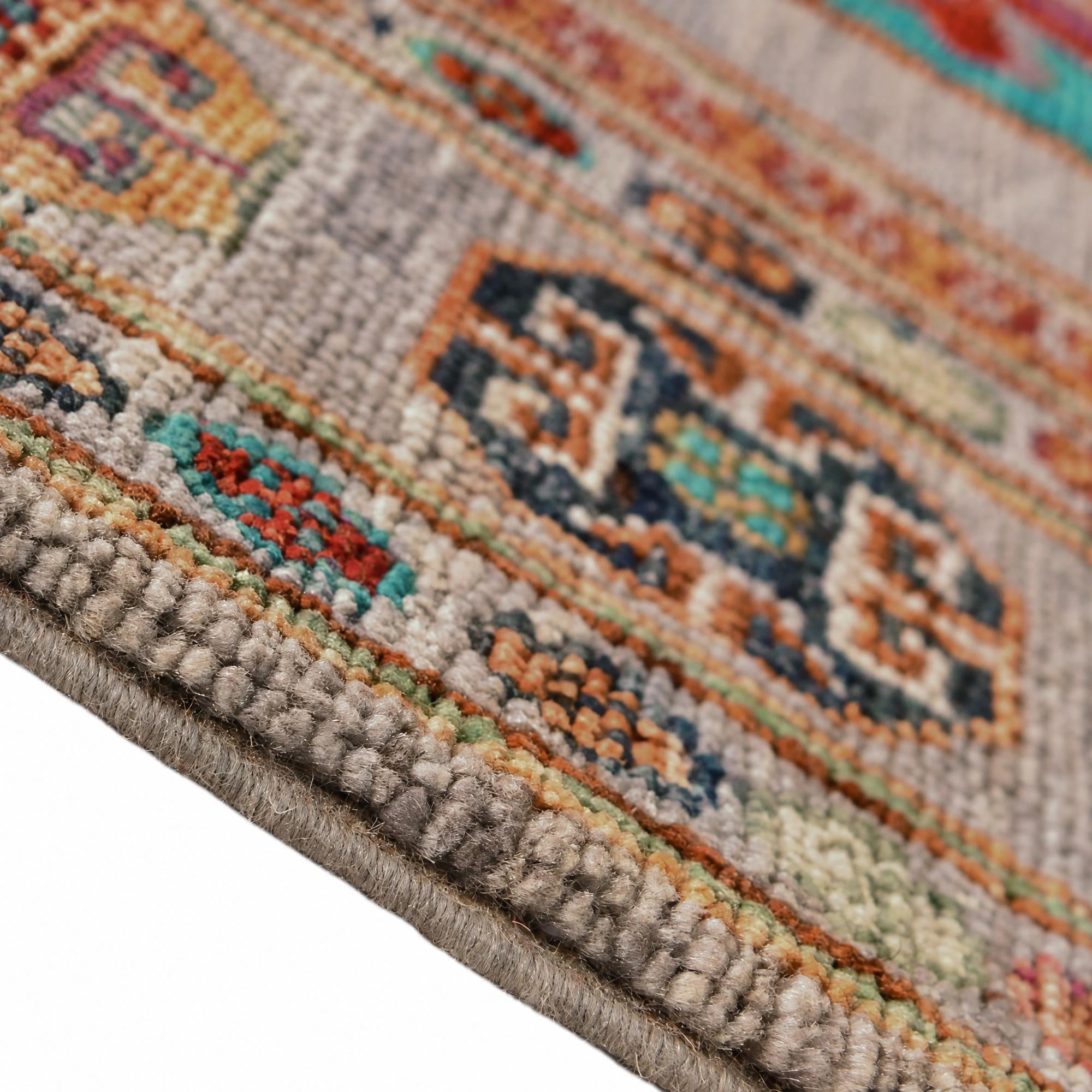 85cm x 265cm Hand Knotted Ariana Ziegler Runner Rug