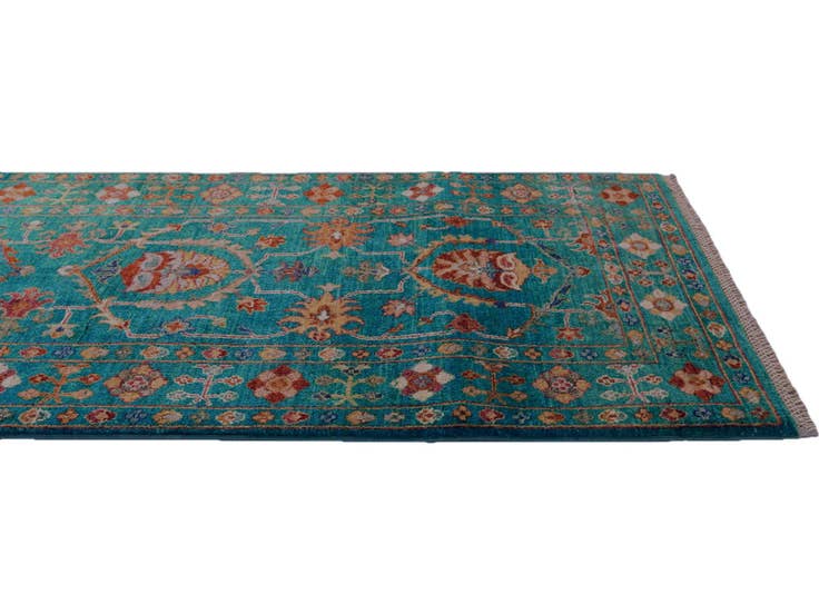 Detail image of 2' 9 x 9' 11 Hand Knotted Ariana Ziegler Runner Rug
