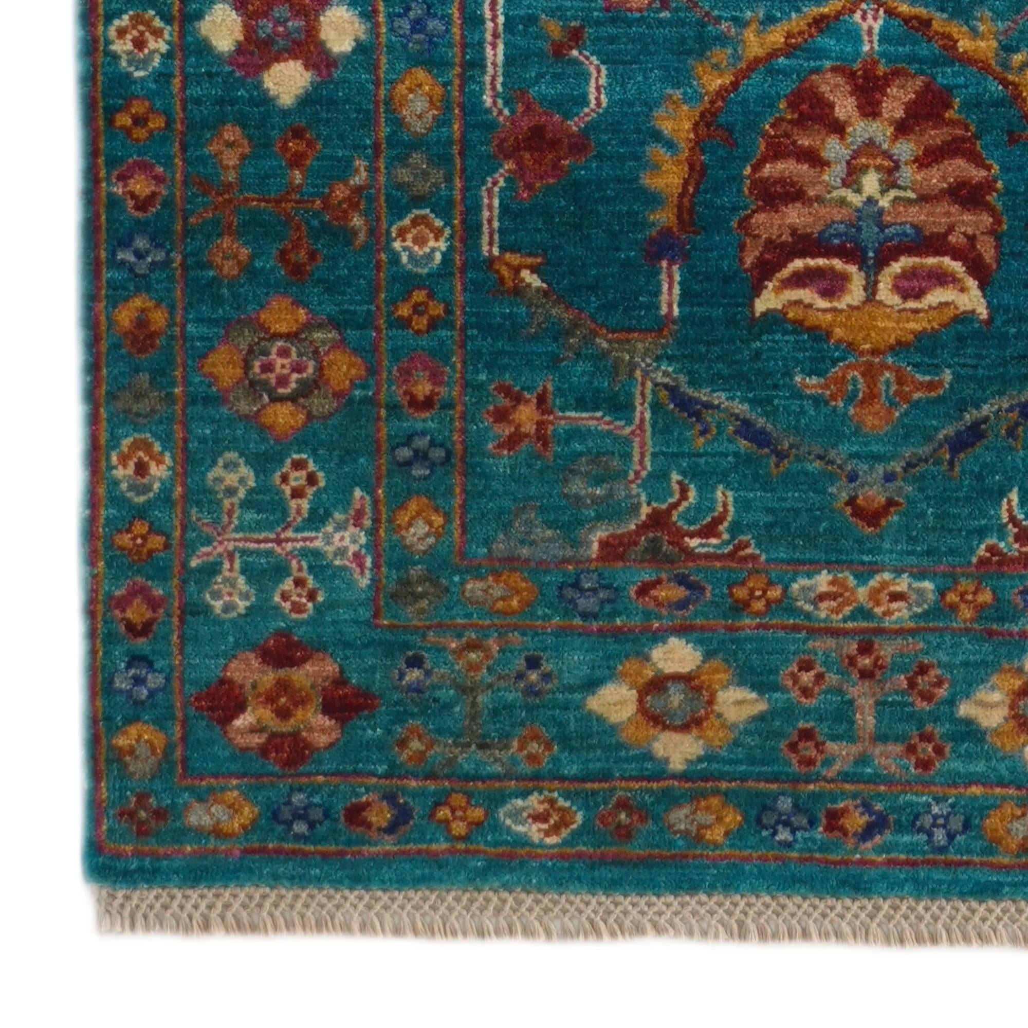 85cm x 300cm Hand Knotted Ariana Ziegler Runner Rug