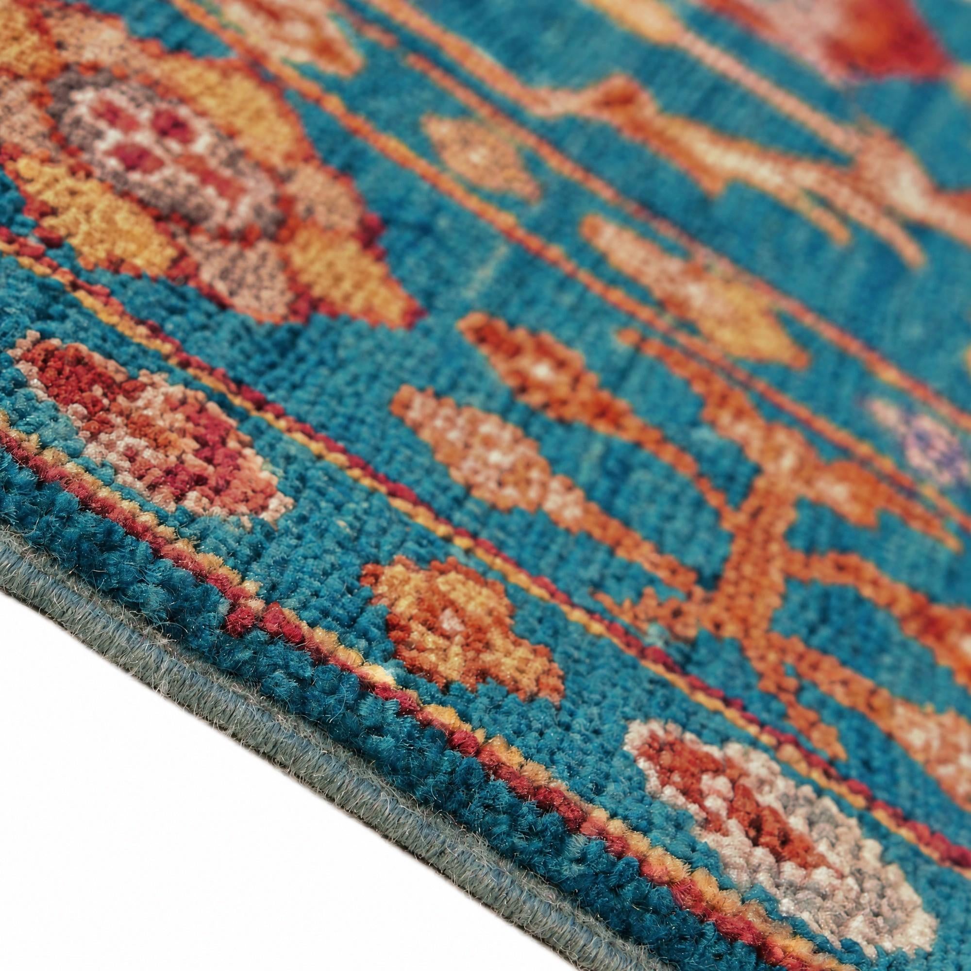 85cm x 300cm Hand Knotted Ariana Ziegler Runner Rug