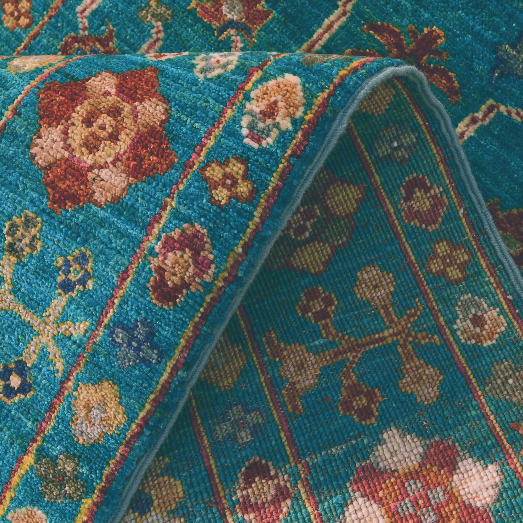 2' 9 x 9' 11 Hand Knotted Ariana Ziegler Runner Rug