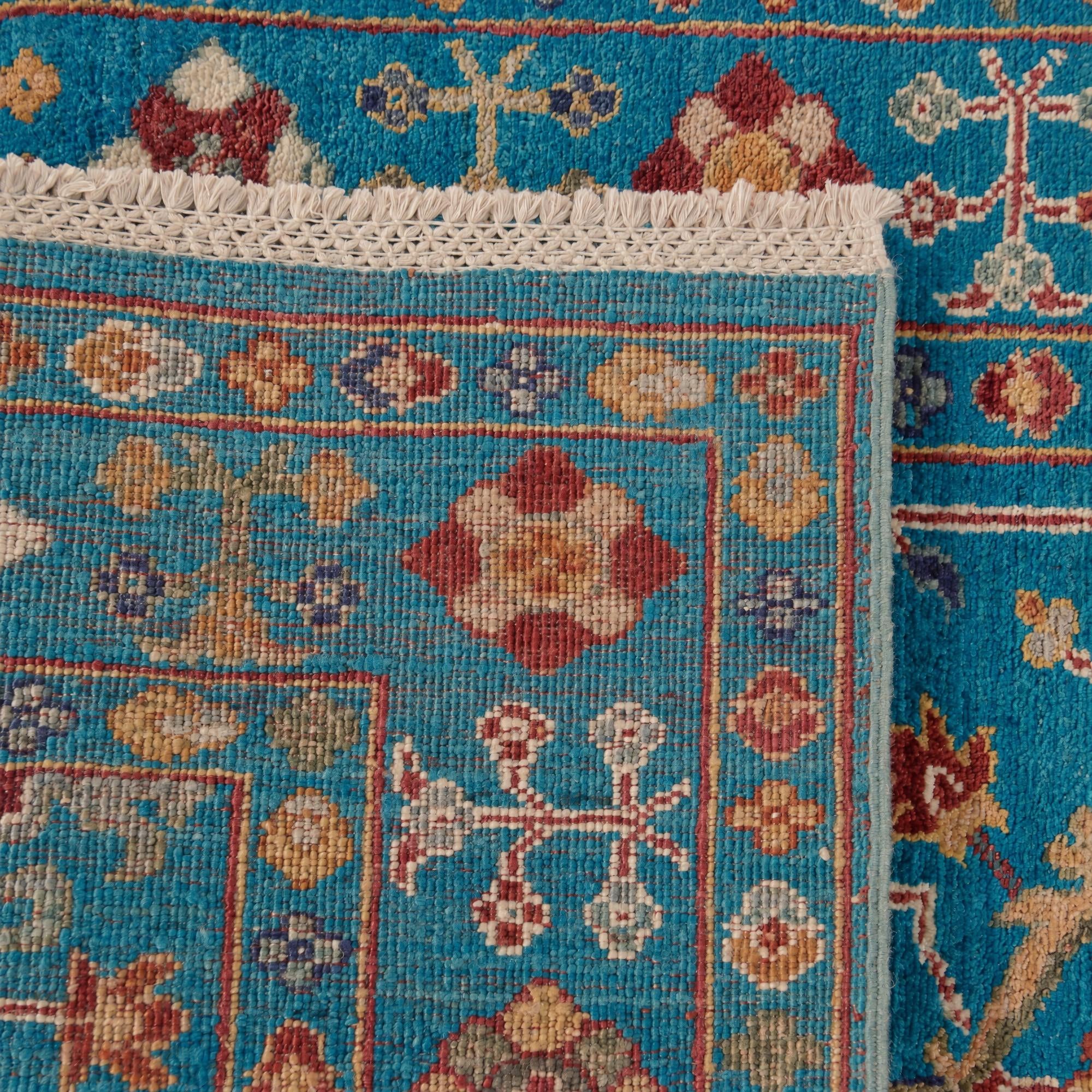 85cm x 300cm Hand Knotted Ariana Ziegler Runner Rug