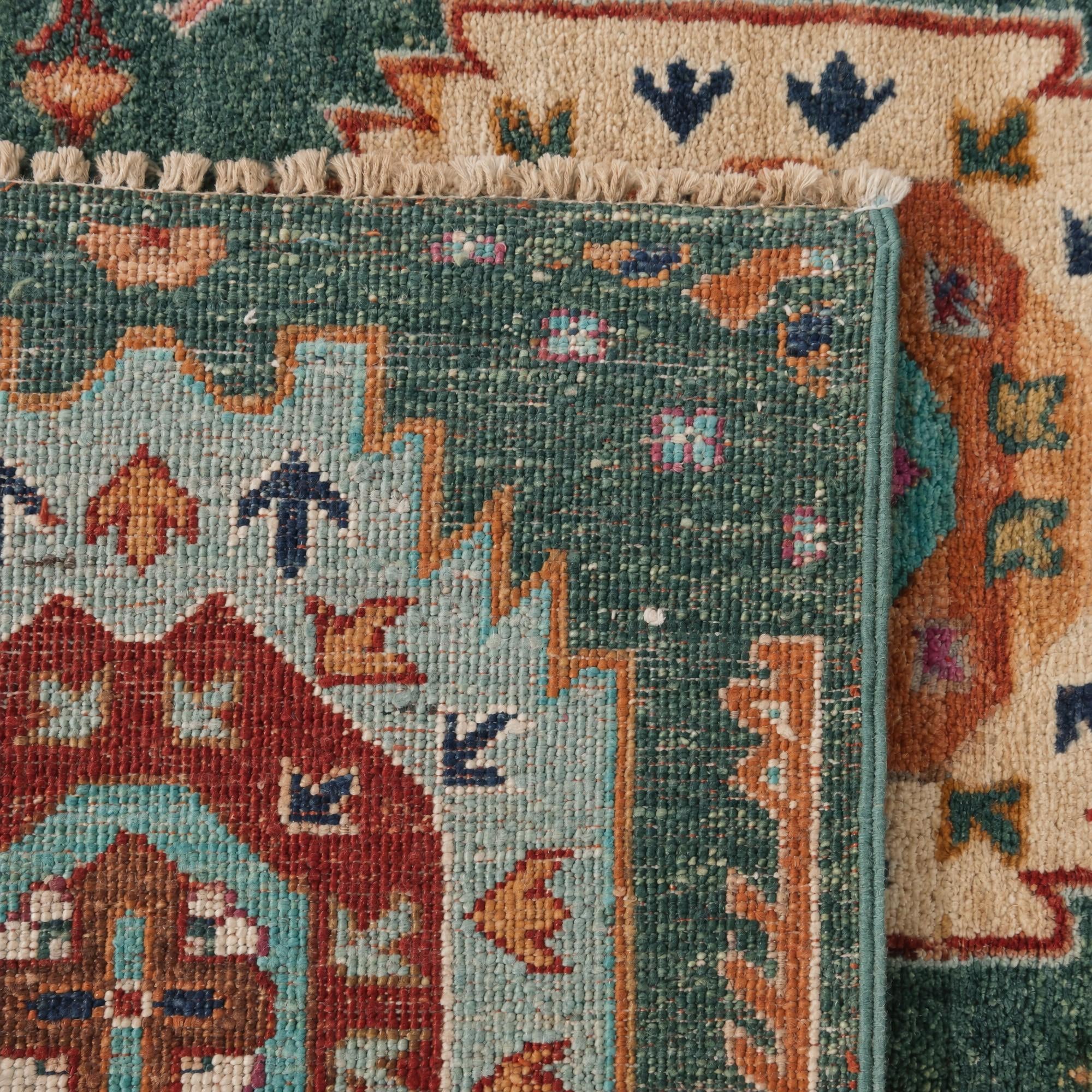 85cm x 290cm Hand Knotted Ariana Ziegler Runner Rug