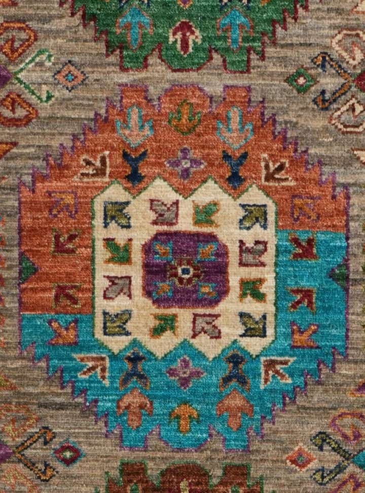 2' 10 x 10' 2 Hand Knotted Ariana Ziegler Runner Rug