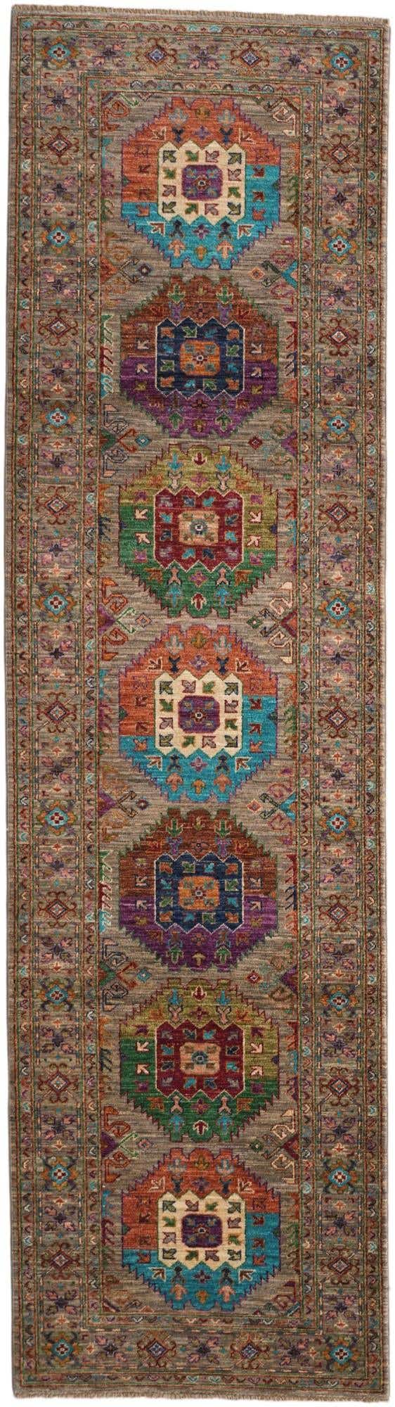 2' 10 x 10' 2 Hand Knotted Ariana Ziegler Runner Rug