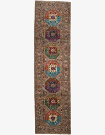 2' 10 x 10' 2 Hand Knotted Ariana Ziegler Runner Rug