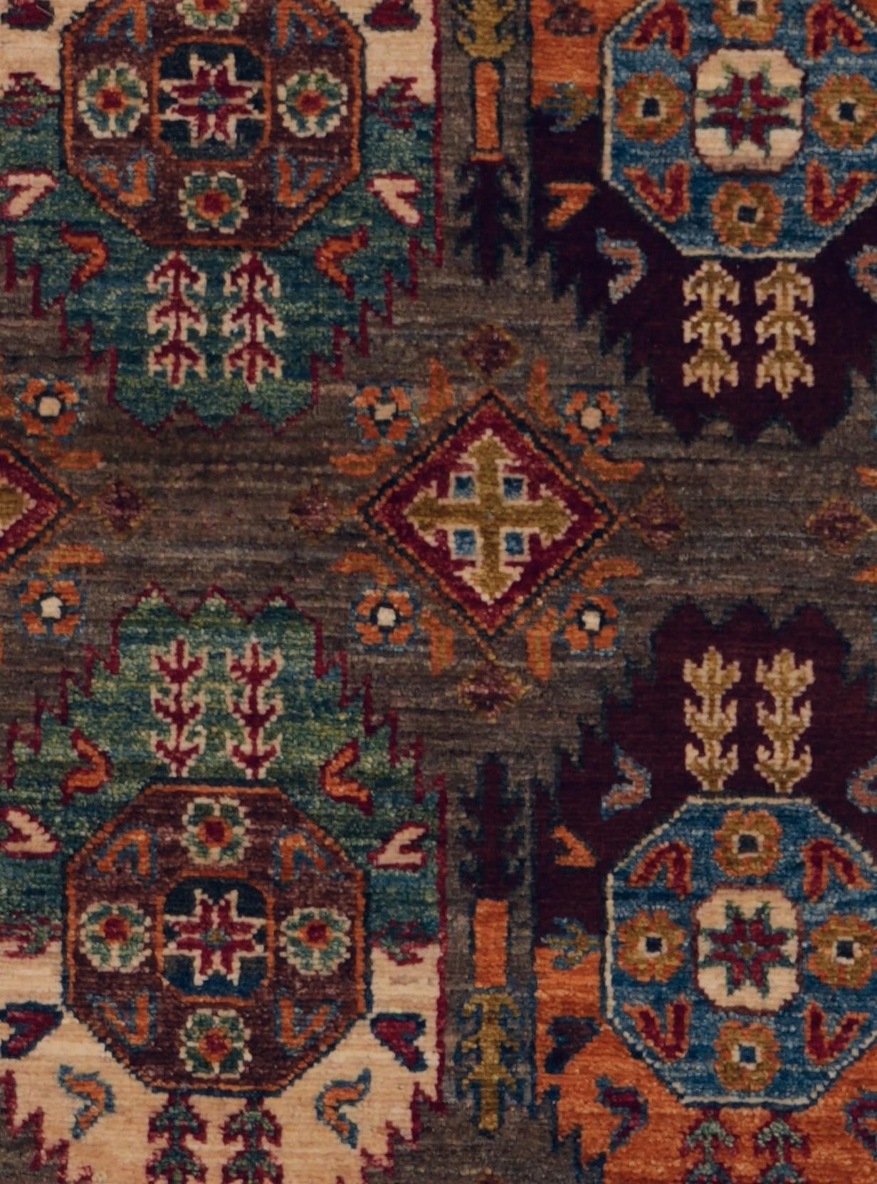 2' 9 x 8' 7 Hand Knotted Ariana Ziegler Runner Rug