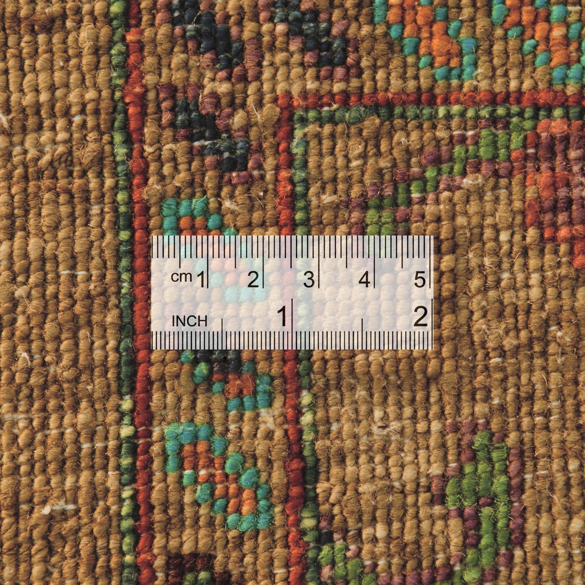 2' 7 x 8' 5 Hand Knotted Ariana Ziegler Runner Rug