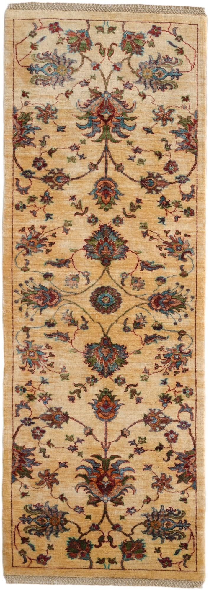 2' 7 x 7' 5 Hand Knotted Ariana Ziegler Runner Rug