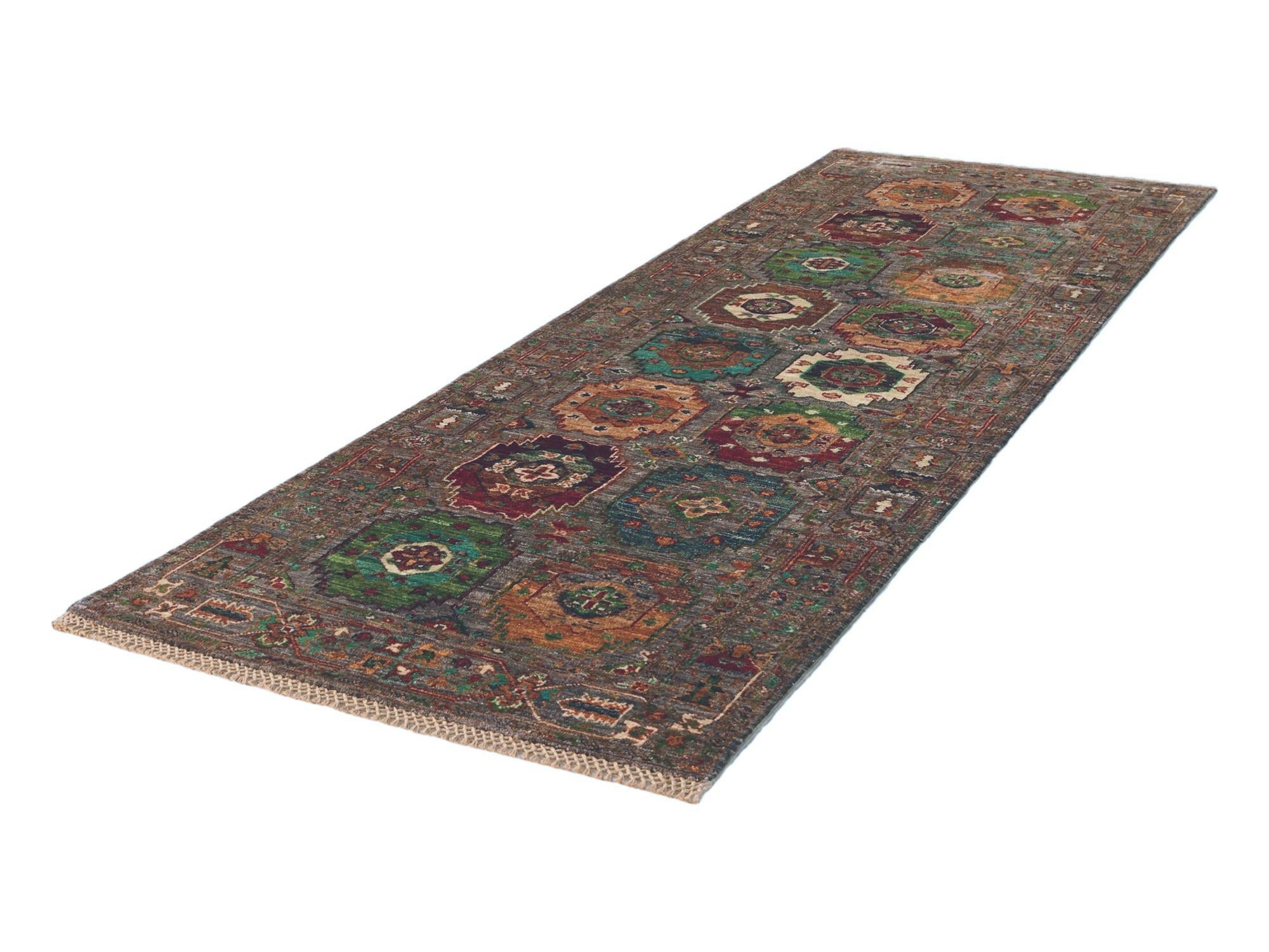 2' 11 x 8' 6 Hand Knotted Ariana Ziegler Runner Rug
