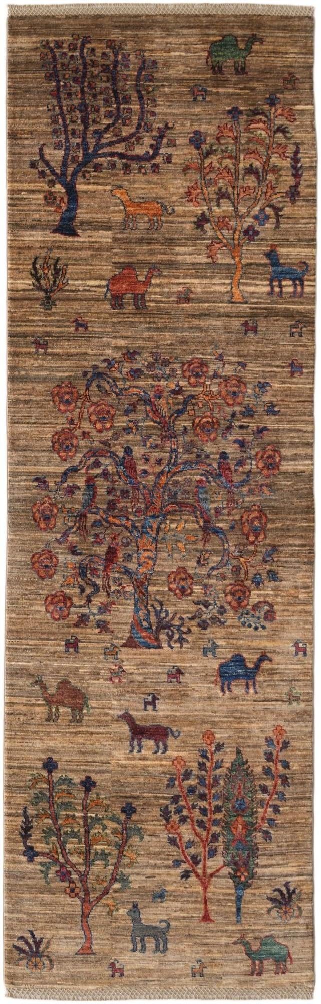 2' 7 x 8' 3 Hand Knotted Ariana Ziegler Runner Rug