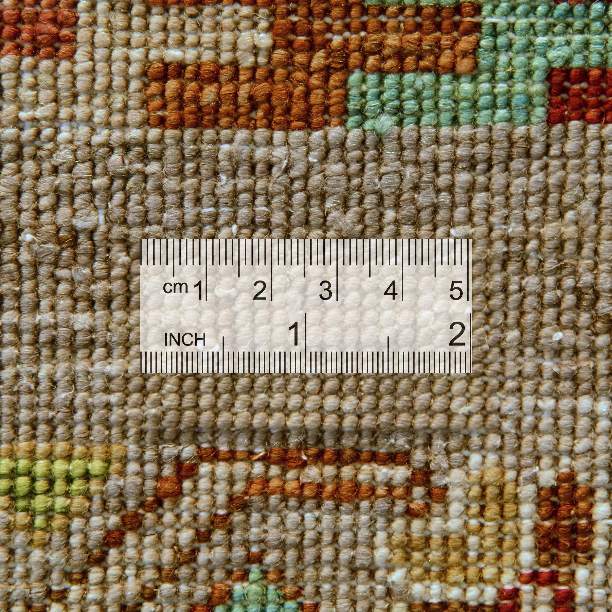 90cm x 260cm Hand Knotted Ariana Ziegler Runner Rug