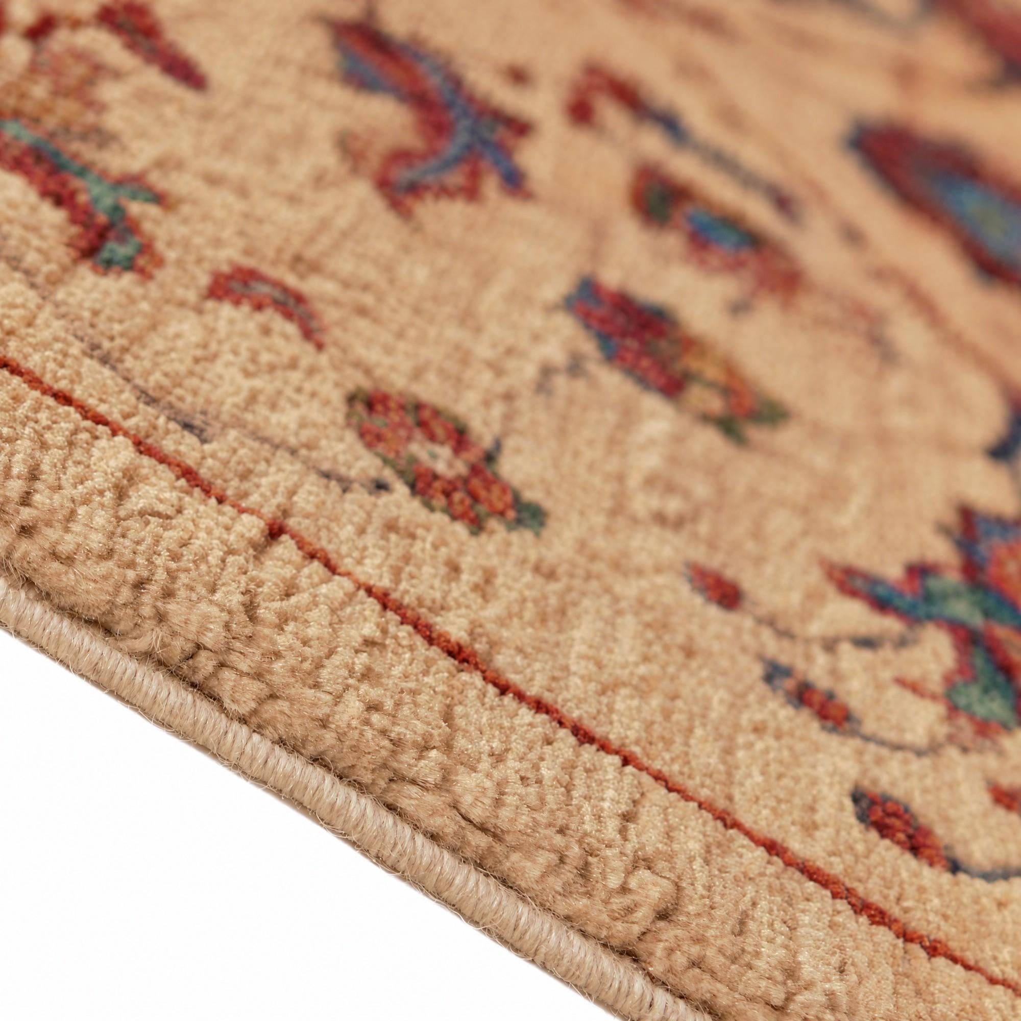 2' 7 x 7' 10 Hand Knotted Ariana Ziegler Runner Rug