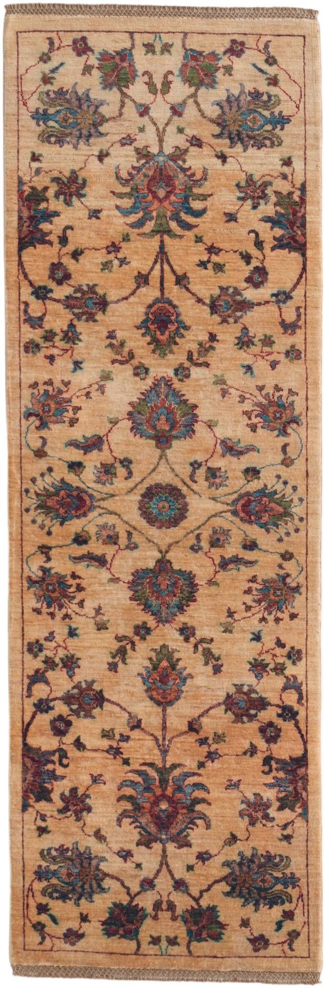 2' 7 x 7' 10 Hand Knotted Ariana Ziegler Runner Rug