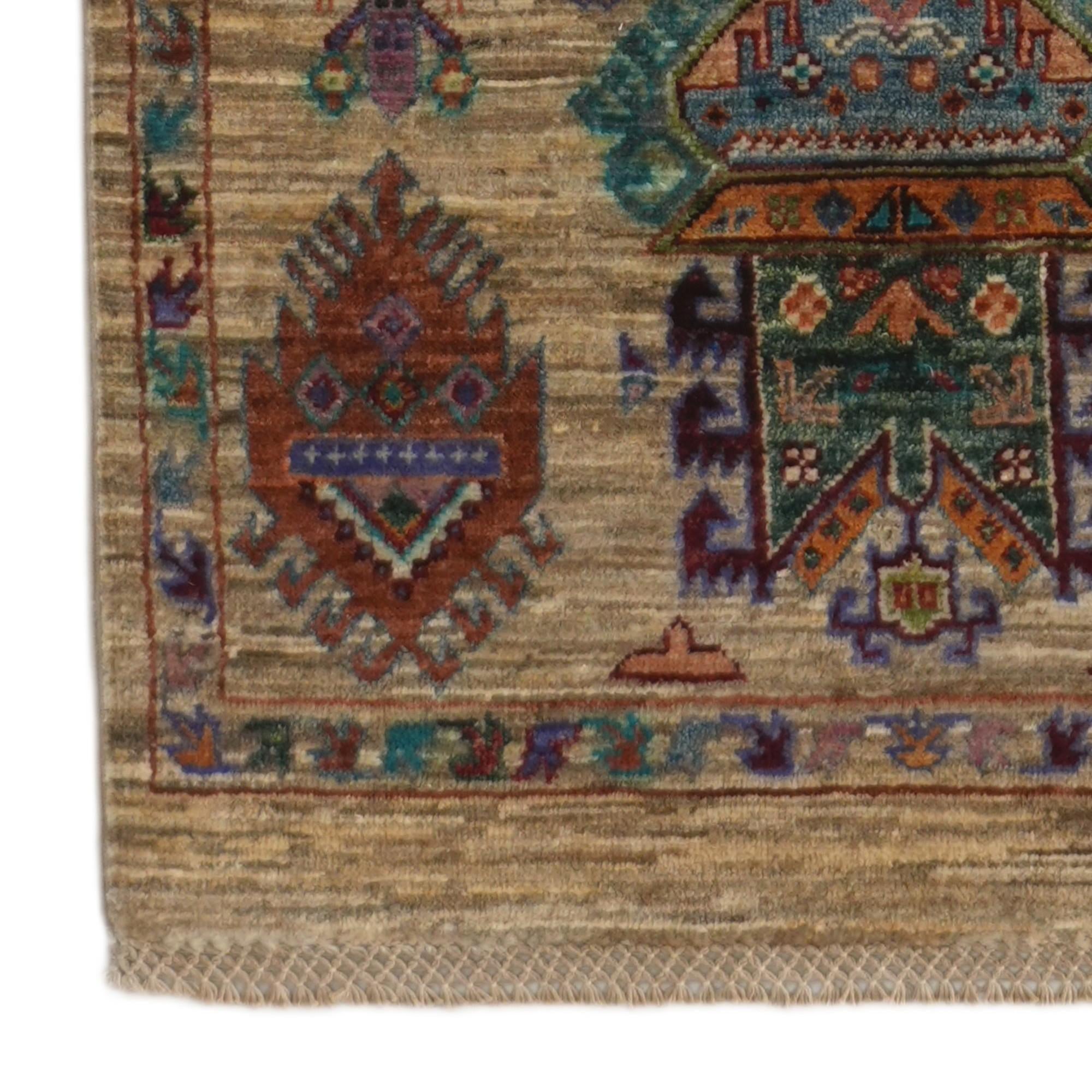75cm x 290cm Hand Knotted Ariana Ziegler Runner Rug
