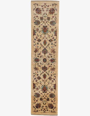 2' 6 x 10' 1 Hand Knotted Ariana Ziegler Runner Rug
