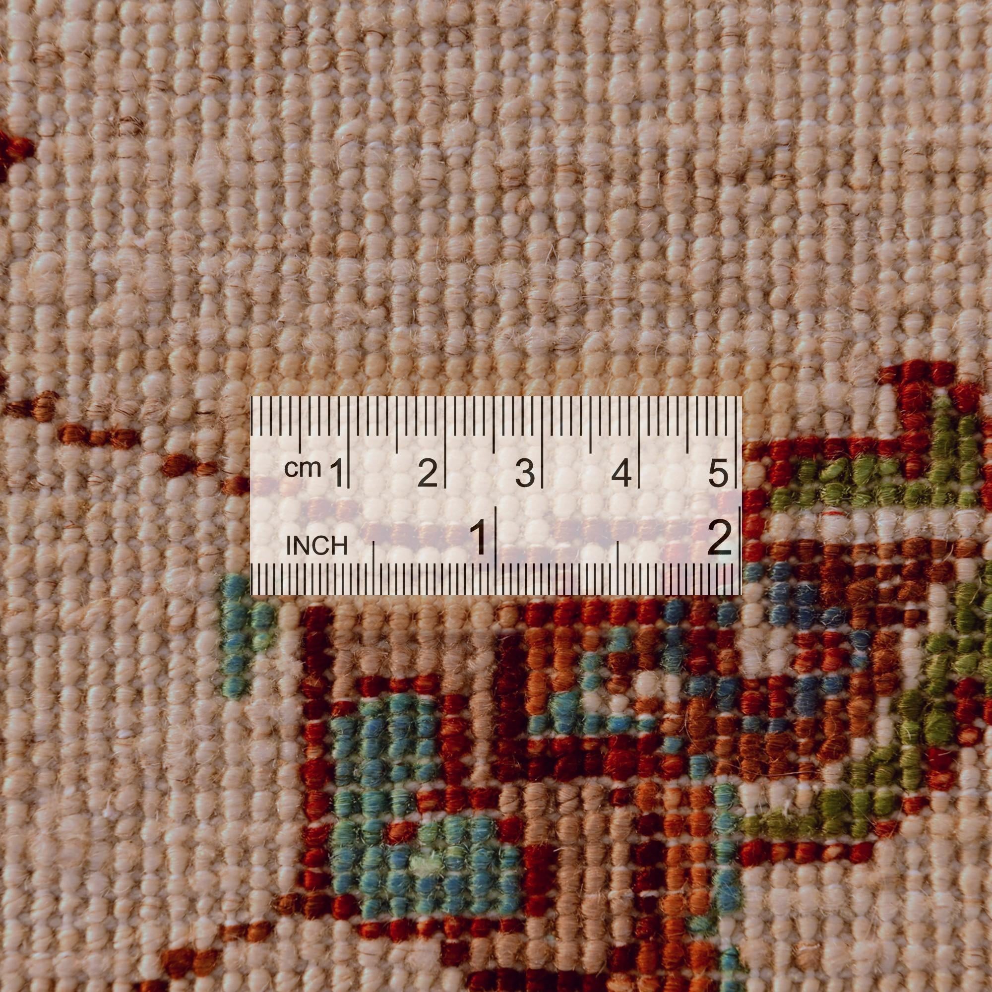 2' 8 x 8' 6 Hand Knotted Ariana Ziegler Runner Rug