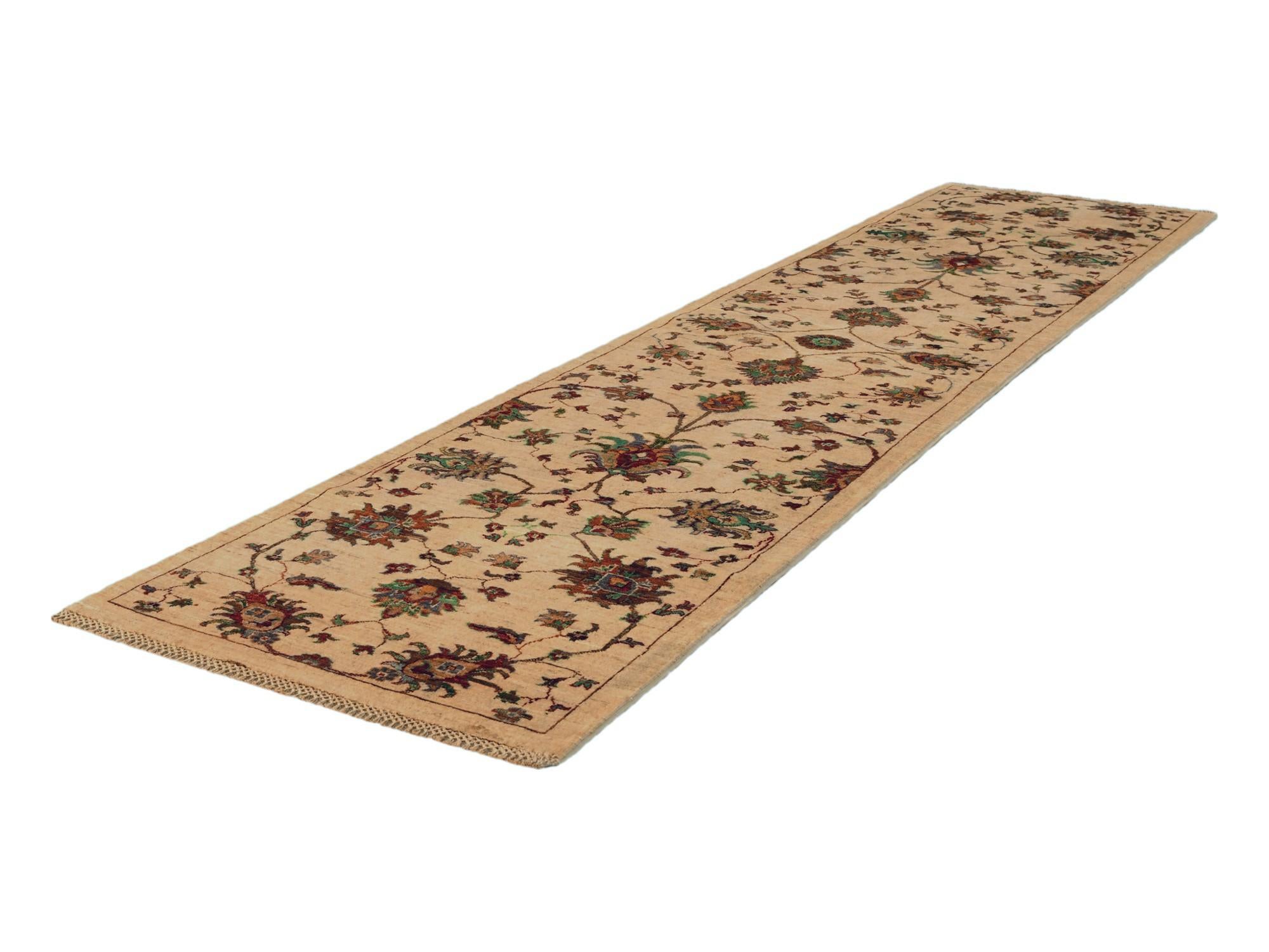 2' 8 x 11' 5 Hand Knotted Ariana Ziegler Runner Rug