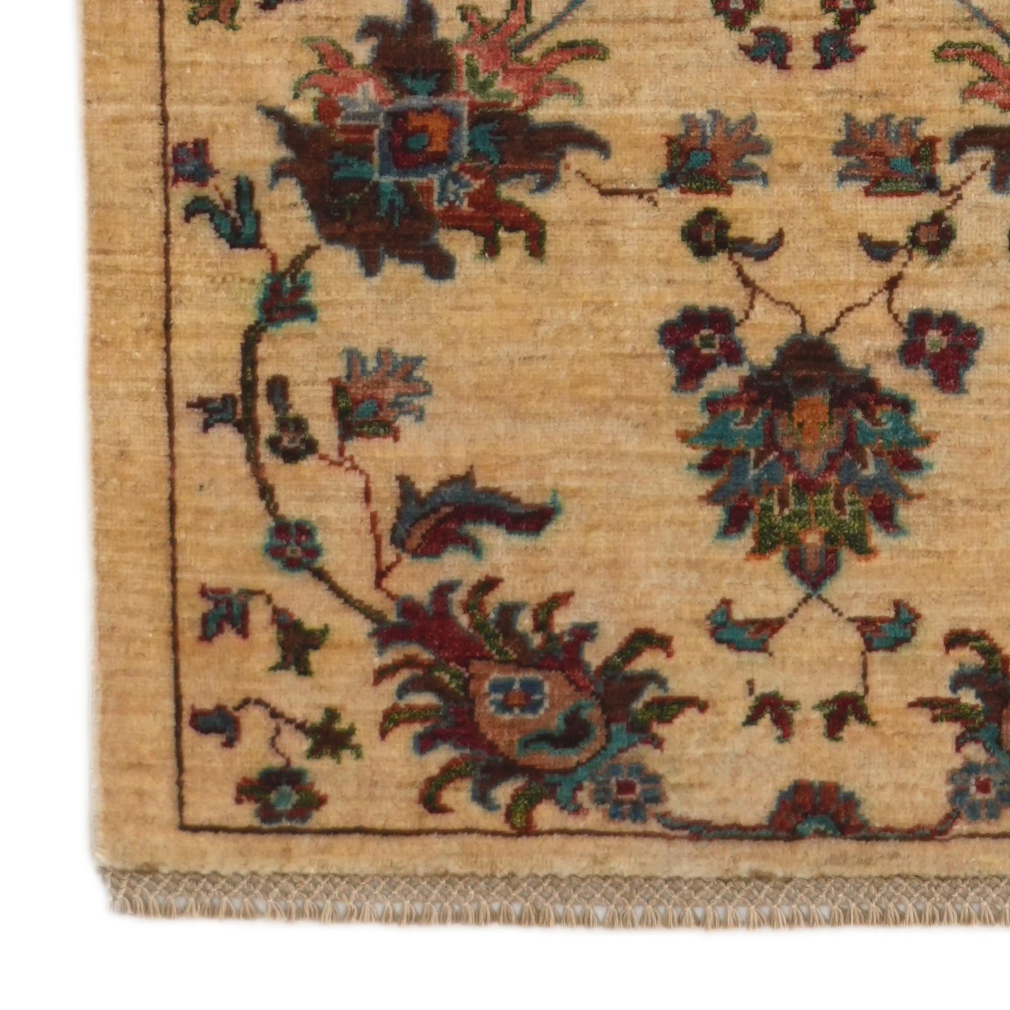 2' 8 x 11' 5 Hand Knotted Ariana Ziegler Runner Rug
