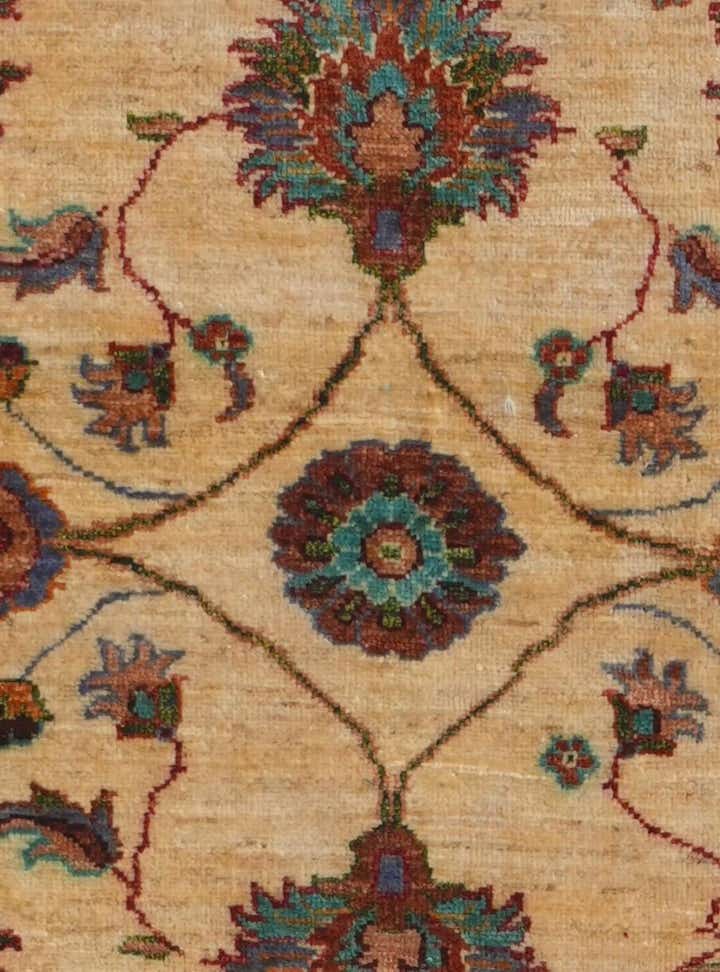 2' 8 x 11' 5 Hand Knotted Ariana Ziegler Runner Rug