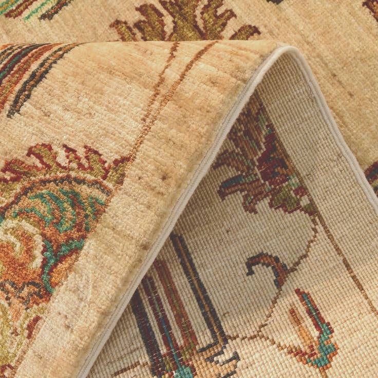 Detail image of 2' 8 x 10' 1 Hand Knotted Ariana Ziegler Runner Rug