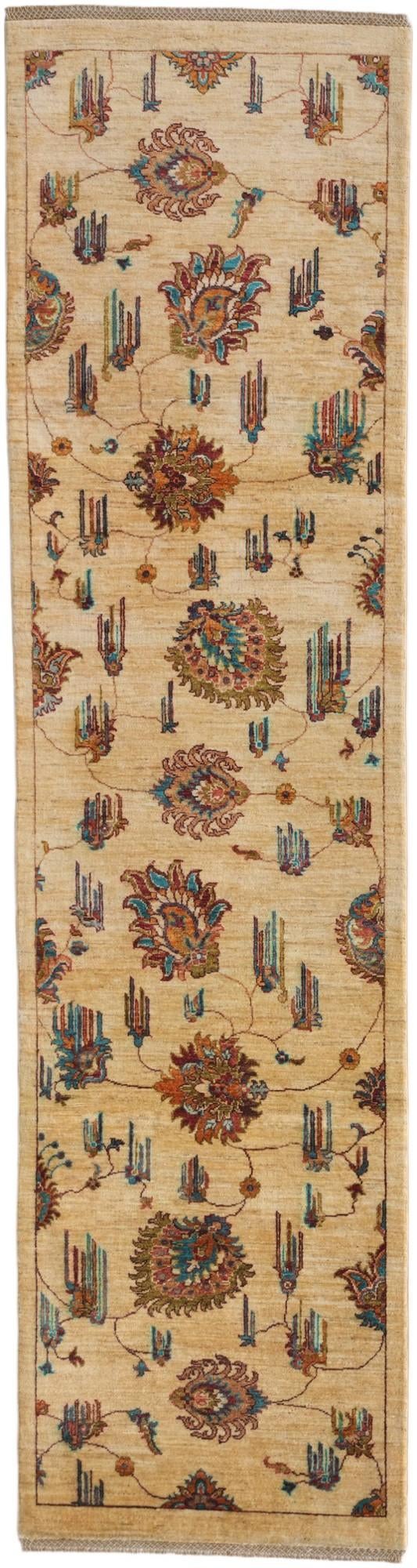 2' 8 x 10' 1 Hand Knotted Ariana Ziegler Runner Rug