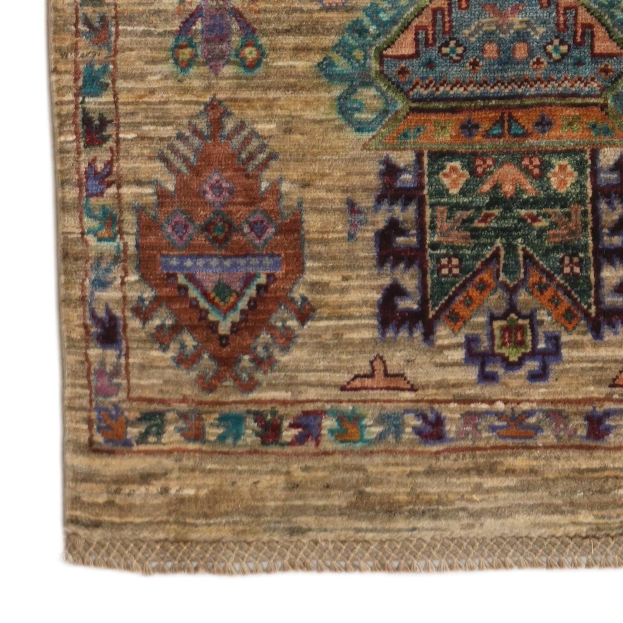 75cm x 290cm Hand Knotted Ariana Ziegler Runner Rug